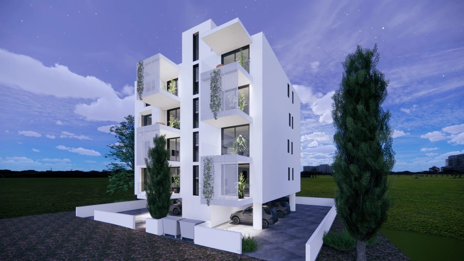 Продажа квартиры 86 m², 2 эт./4 этажа. Paphos Town Paphos, Пафос. 